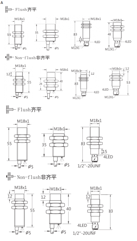 M18接近开关