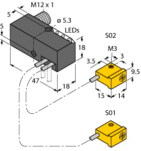 NI2-Q9.5-AP6-0.15-FS4.4X3/S304