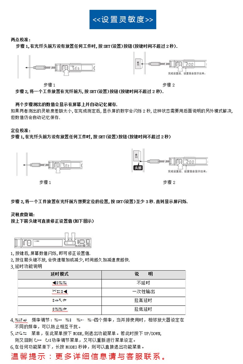 FW-30N-JM_光纤放大器_红外光电传感器_克特