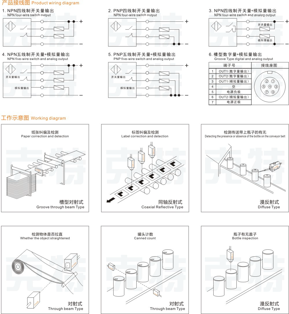 KTSF1系列色标传感器