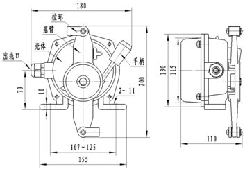 DC-LR30_双向拉绳开关